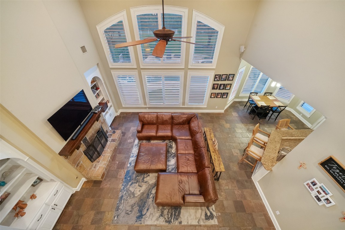 13222 Stonecrest Lane Conroe, TX 77302 - Photo 44 of 44 Notice the soaring ceilingand ope floor plan