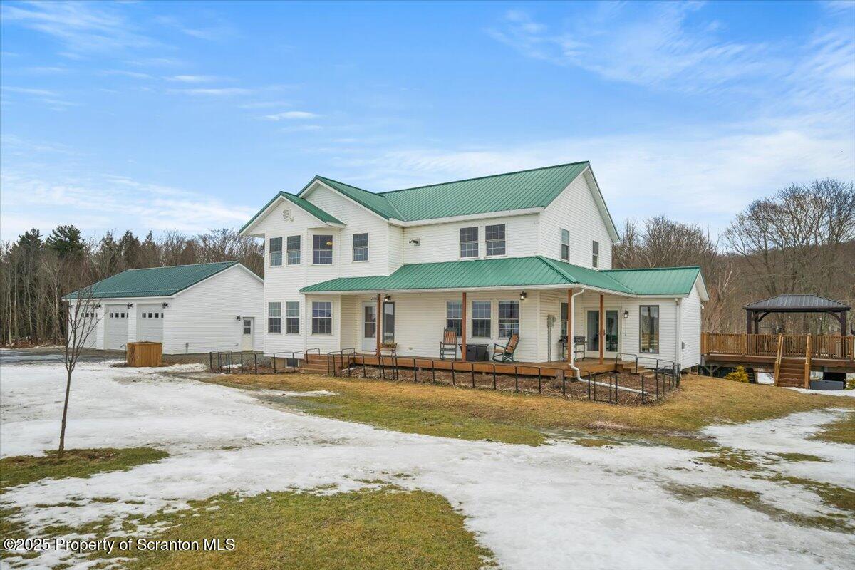 162 Churchill Lake Road Thompson, PA 18465 - Photo 6 of 76 Side of House