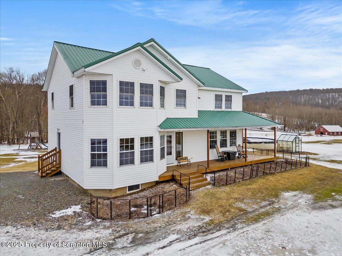 162 Churchill Lake Road Thompson, PA 18465 - Photo 65 of 76 Arial Front