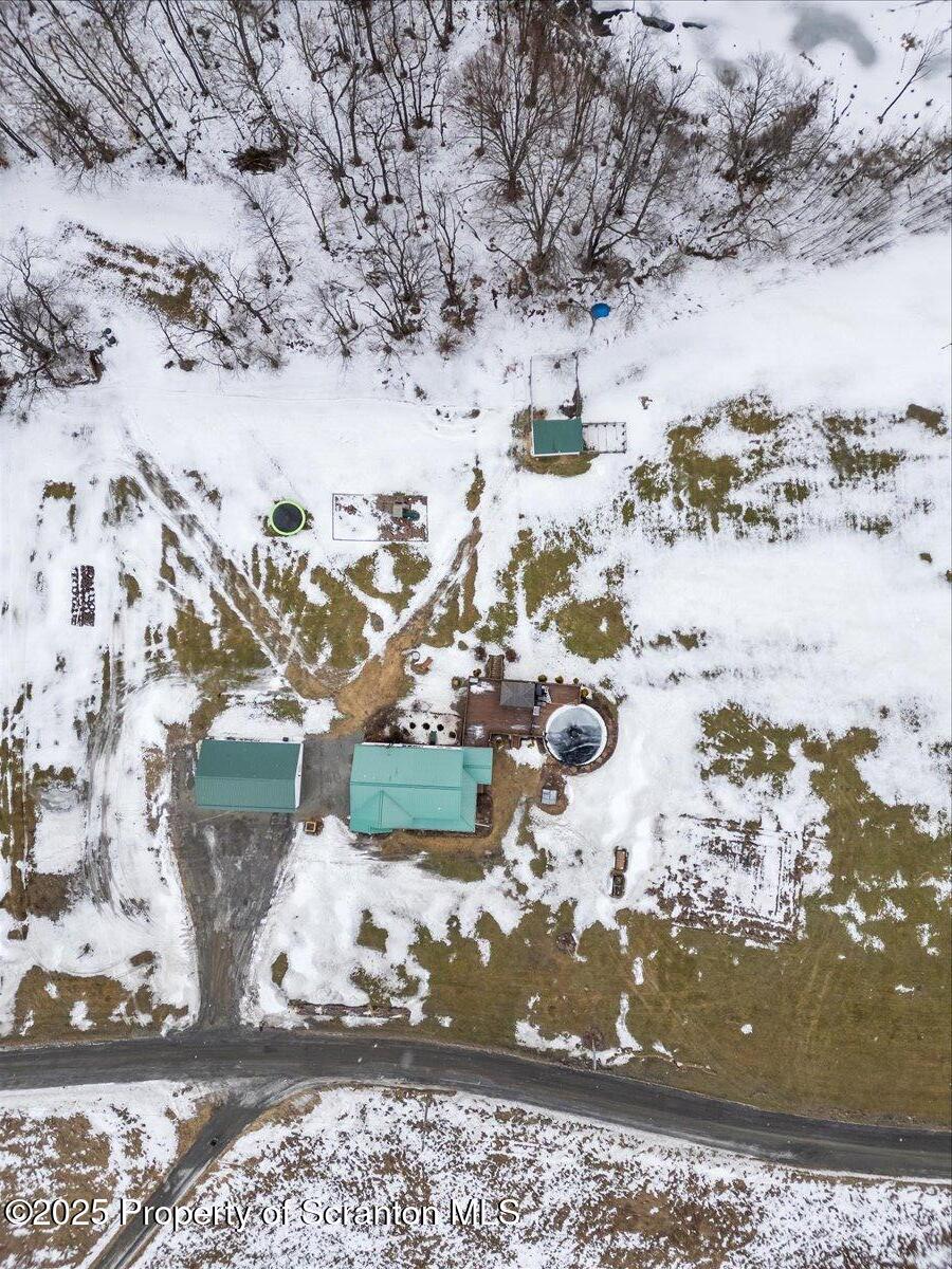 162 Churchill Lake Road Thompson, PA 18465 - Photo 69 of 76 Arial