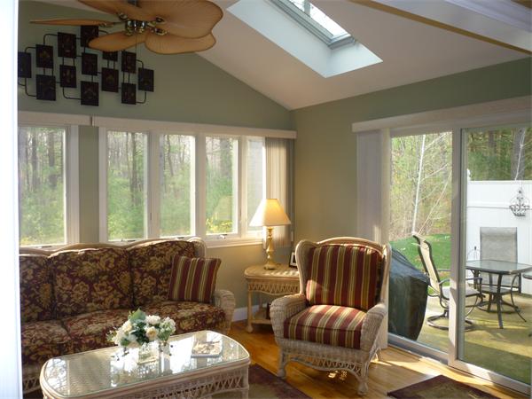 218 Rangeway Road, Unit 271 Billerica, MA 01862 - Photo 14 of 30 a living room with furniture and floor to ceiling windows