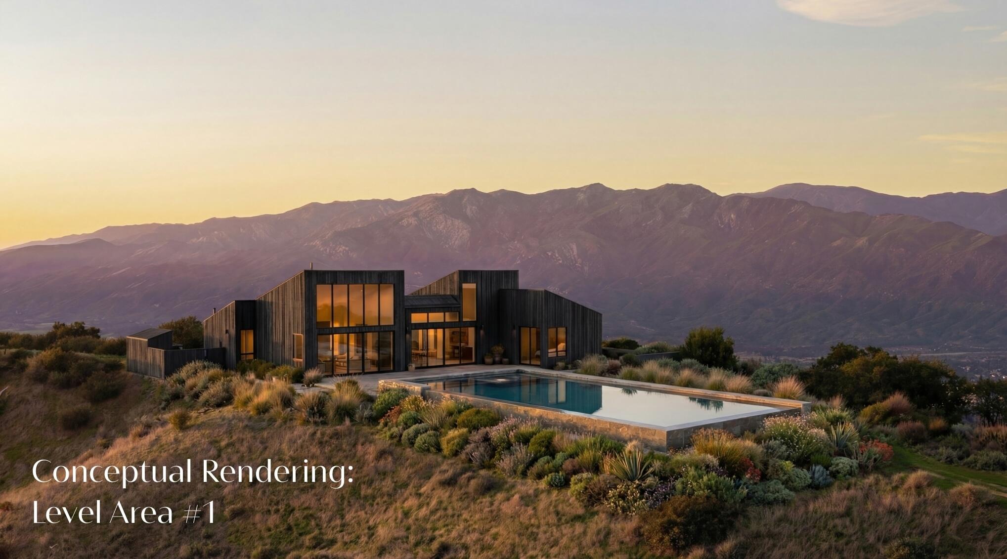 7500-1 Sulphur Mountain Road Ojai, CA 93023 - Photo 25 of 29 a view of a big house with a big yard