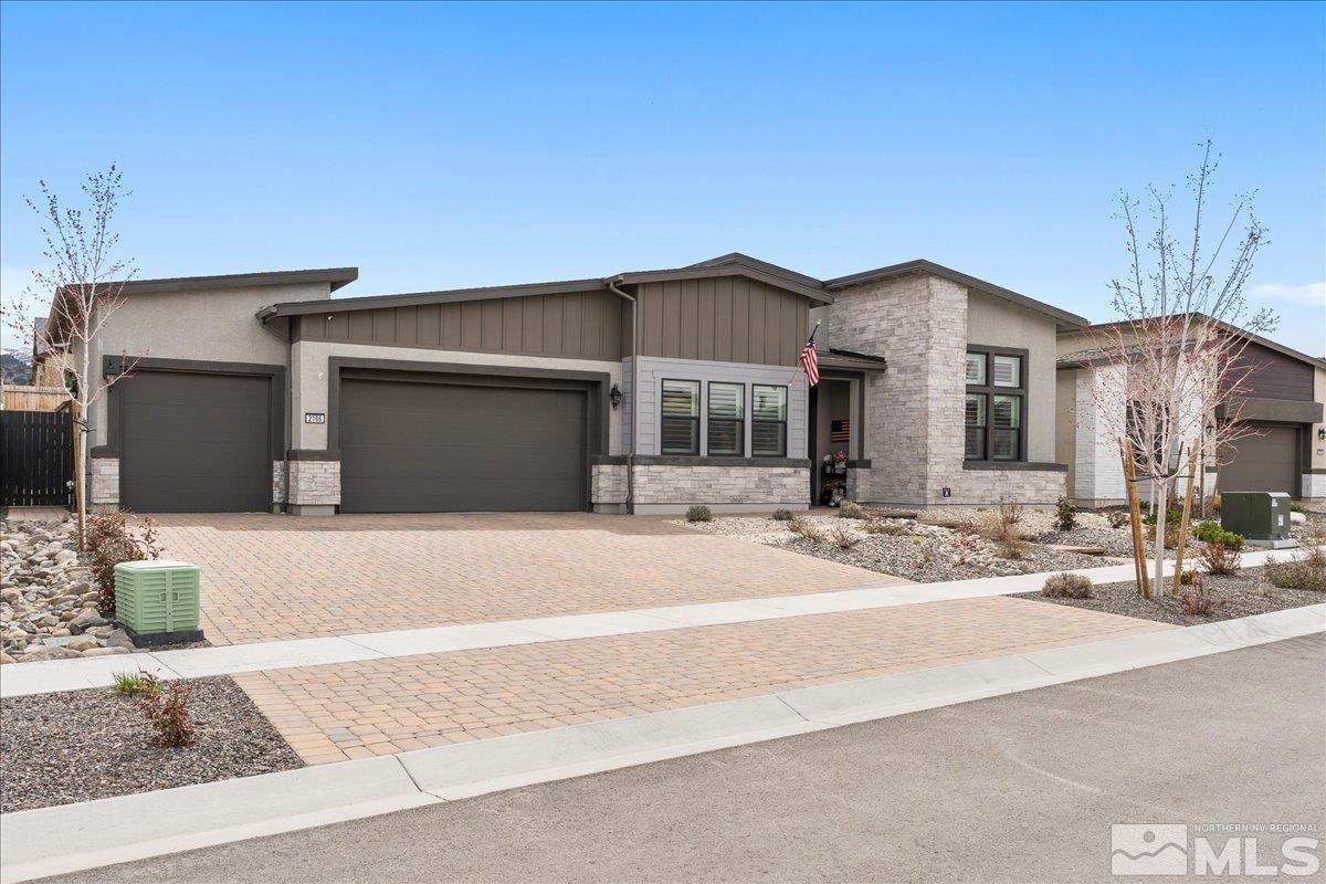 2166 Kate's Bridge Drive Reno, NV 89521 - Photo 34 of 34 a front view of a house with a outdoor space