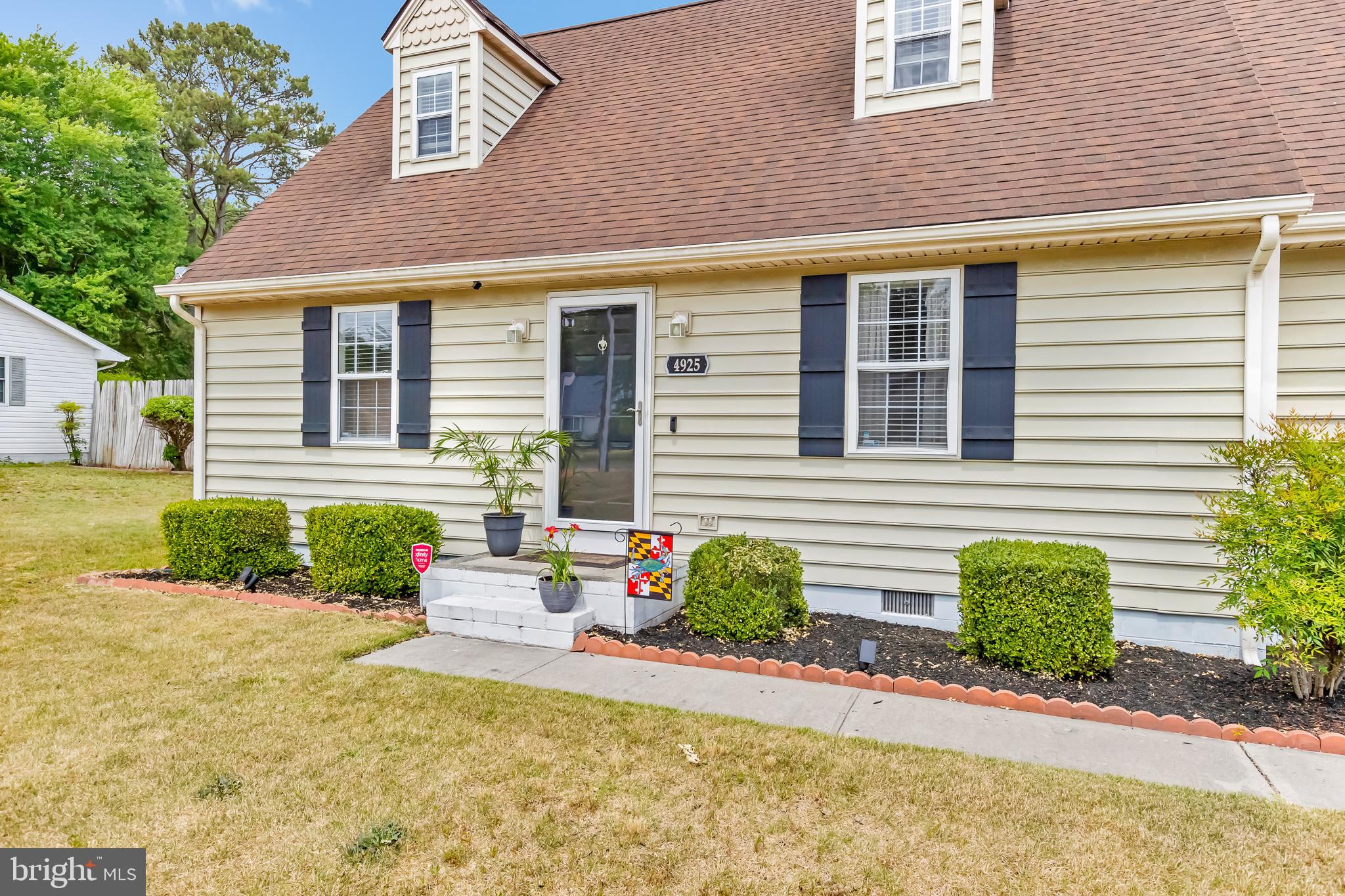 4925 Campground Road Eden, MD 21822 - Photo 33 of 42 a front view of a house with garden