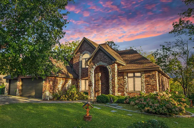 front view of house with a yard