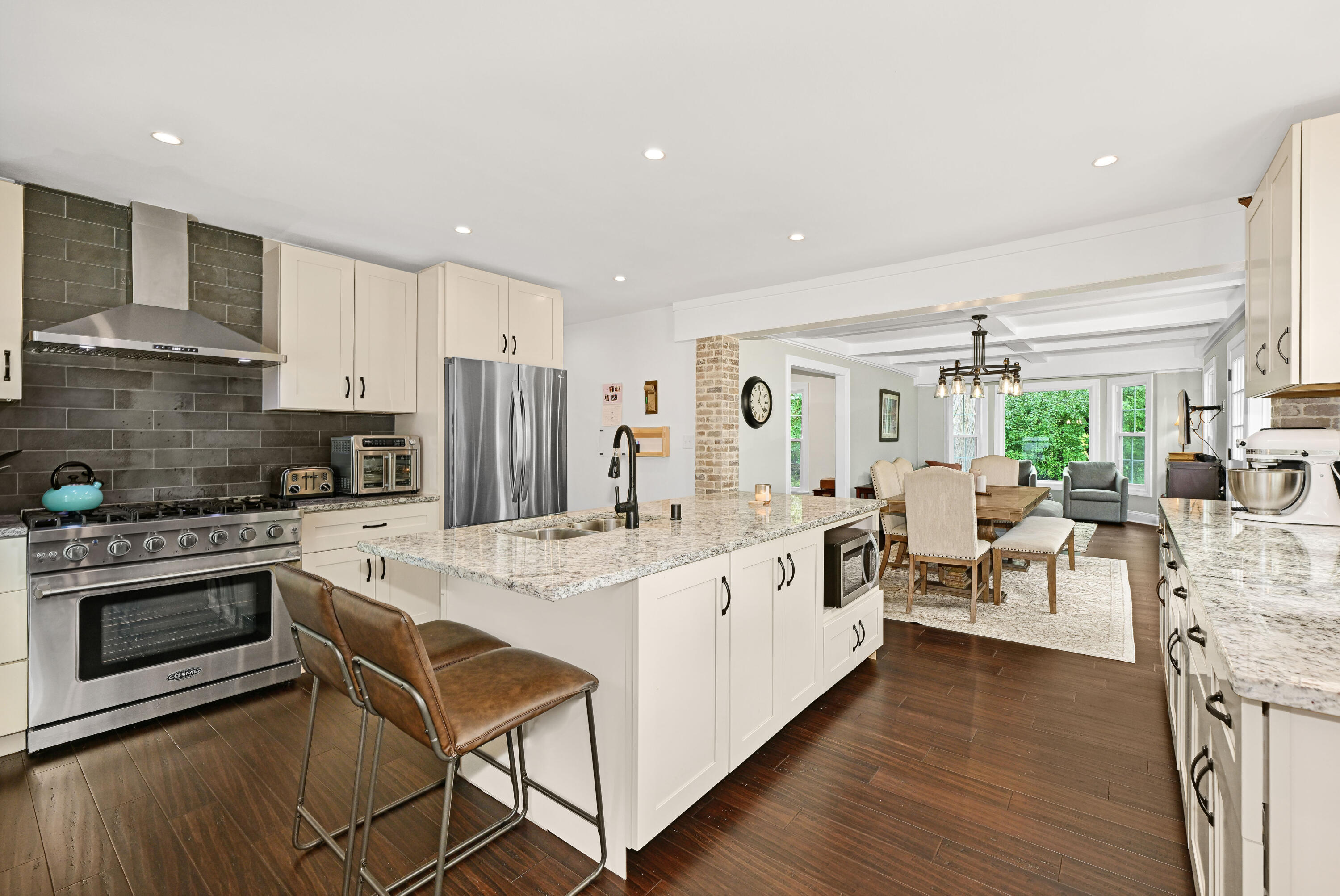 Updated Kitchen opens to the dining area and family room!