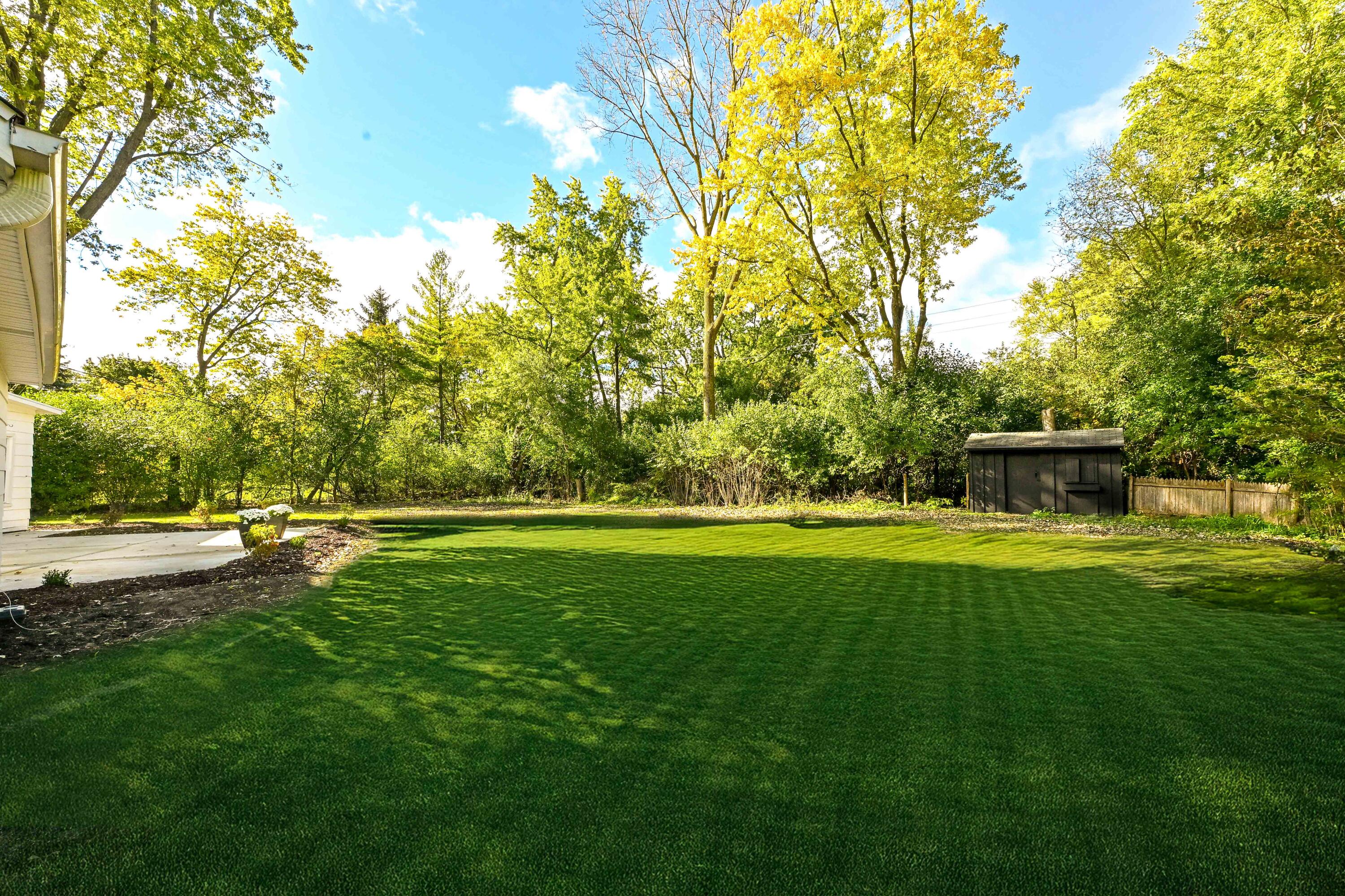 1005 Lone Tree Road Elm Grove, WI 53122 - Photo 36 of 36 Virtual rendering, created 10/23/25 to depict an established lawn.