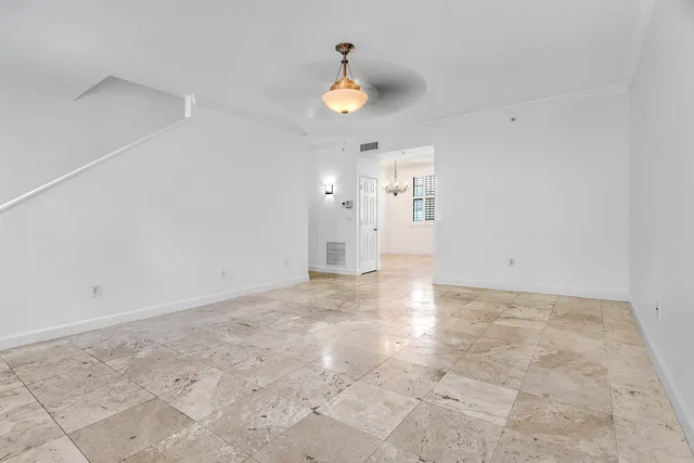 a view of empty room