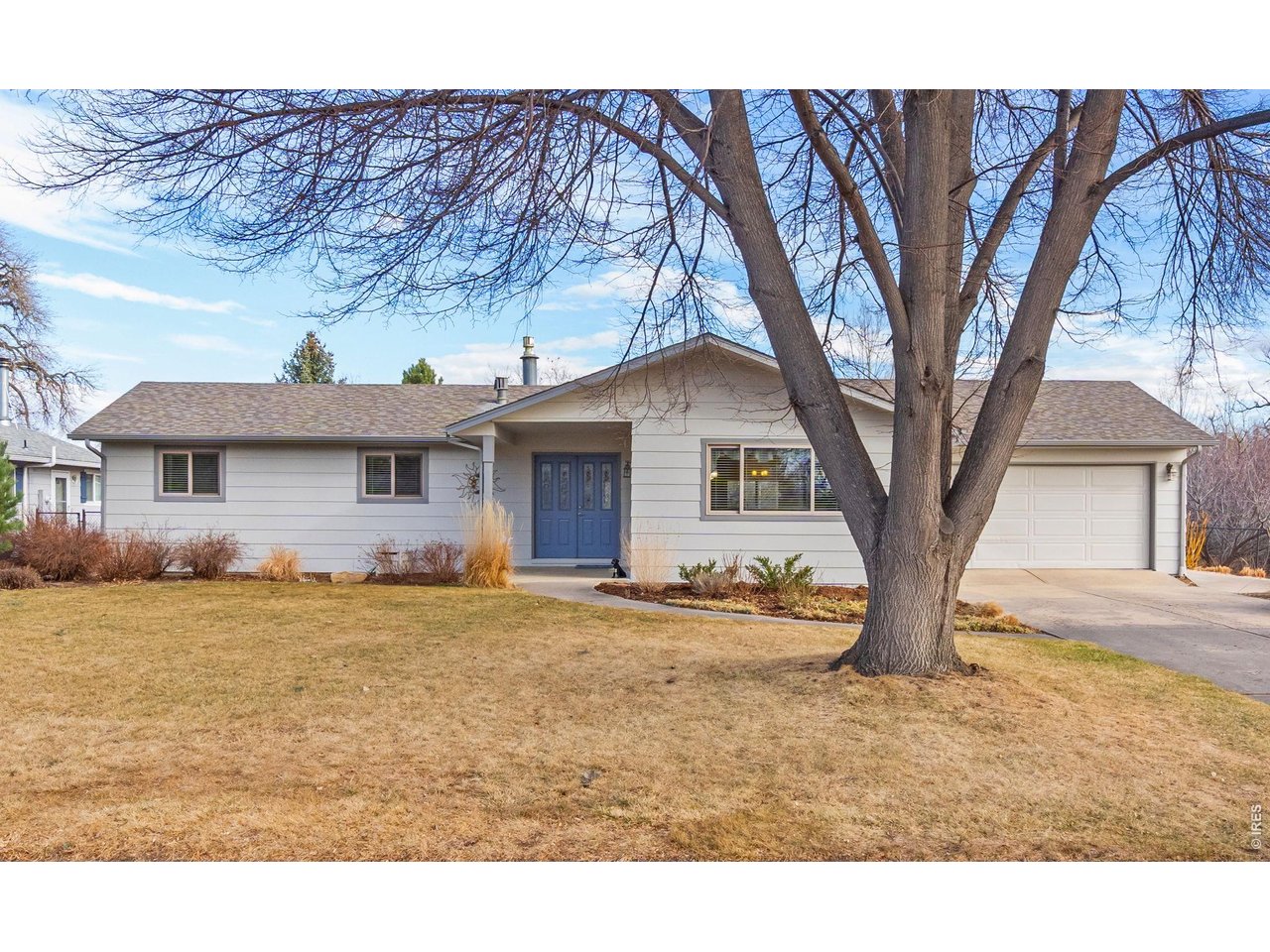 3000 Marion Street Fort Collins, CO 80521 - Photo 1 of 50 a view of a yard in front of a house with large tree