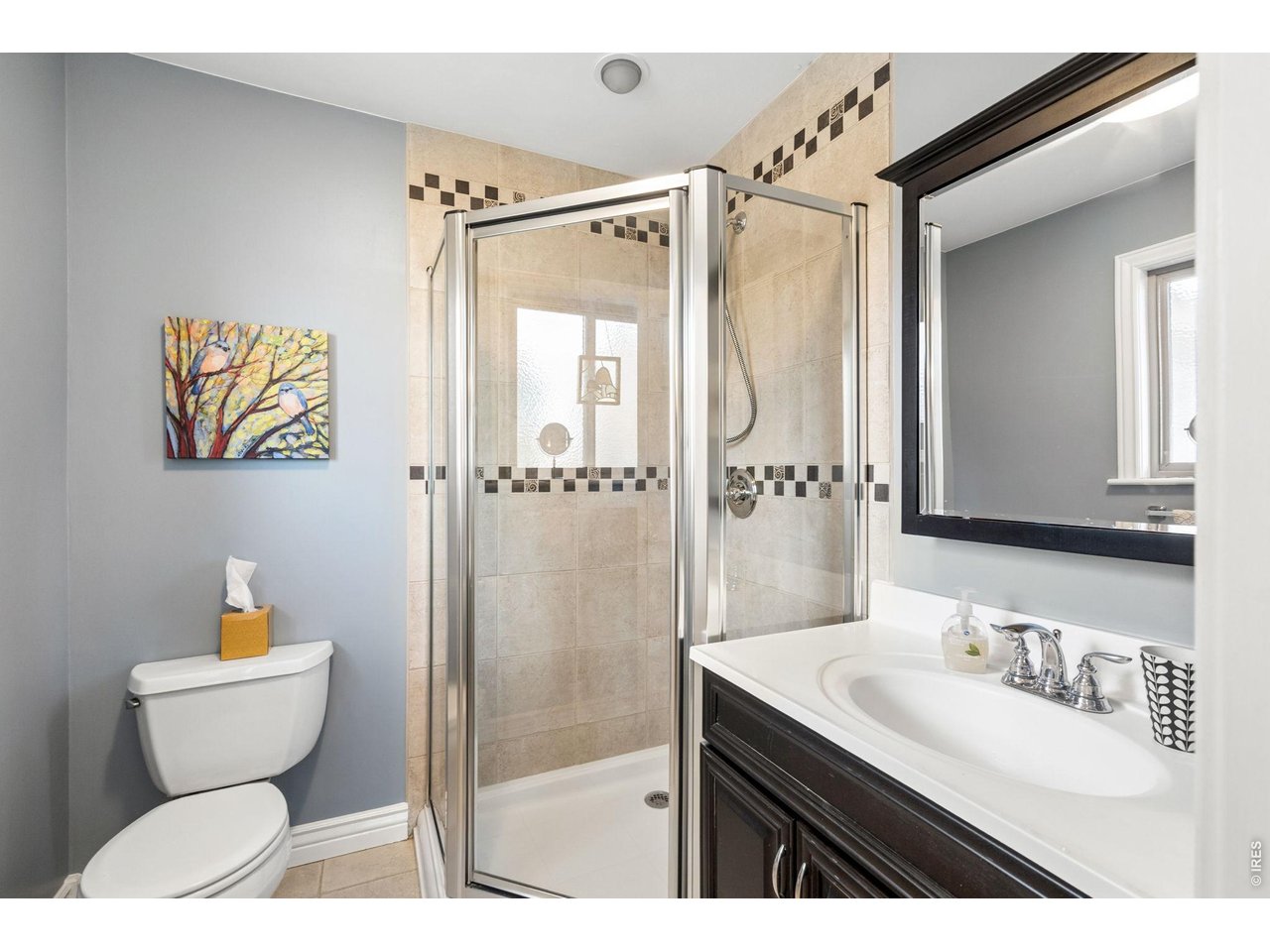 3000 Marion Street Fort Collins, CO 80521 - Photo 25 of 50 a bathroom with a sink and a mirror