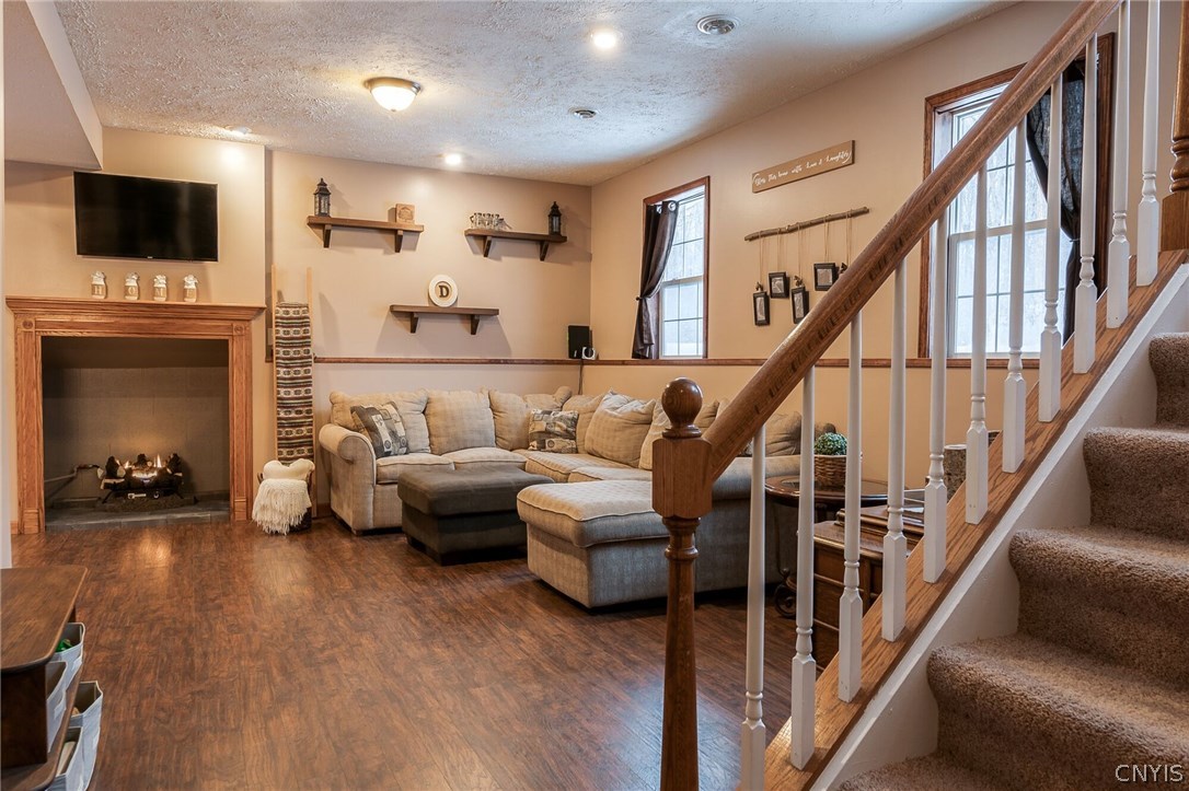 291 Dutch Hill Road Parish, NY 13167 - Photo 22 of 34 Down the stairs into the family room!