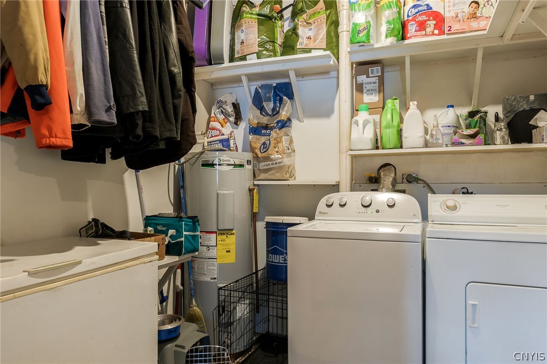 291 Dutch Hill Road Parish, NY 13167 - Photo 31 of 34 Laundry room - washer, dryer and freezer included.