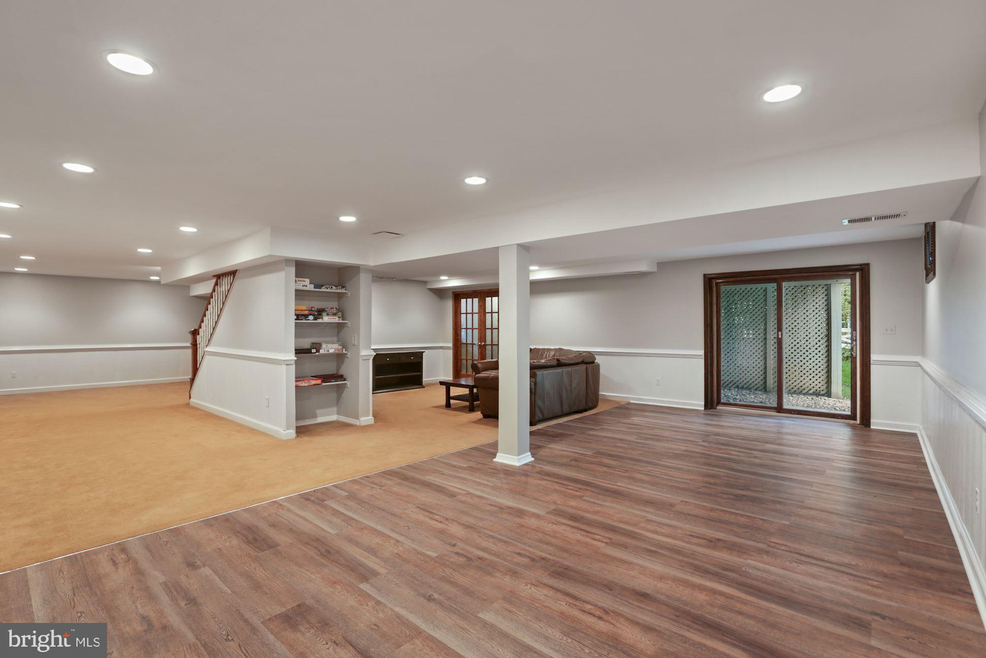 1035 Riva Ridge Drive Great Falls, VA 22066 - Photo 32 of 38 Walkout Lower Level Rec Room
