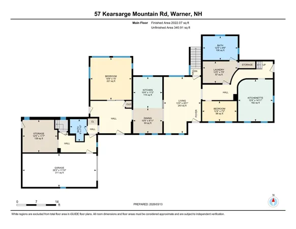 $525,000 | 57 Kearsarge Mountain Road, Warner, NH 03278