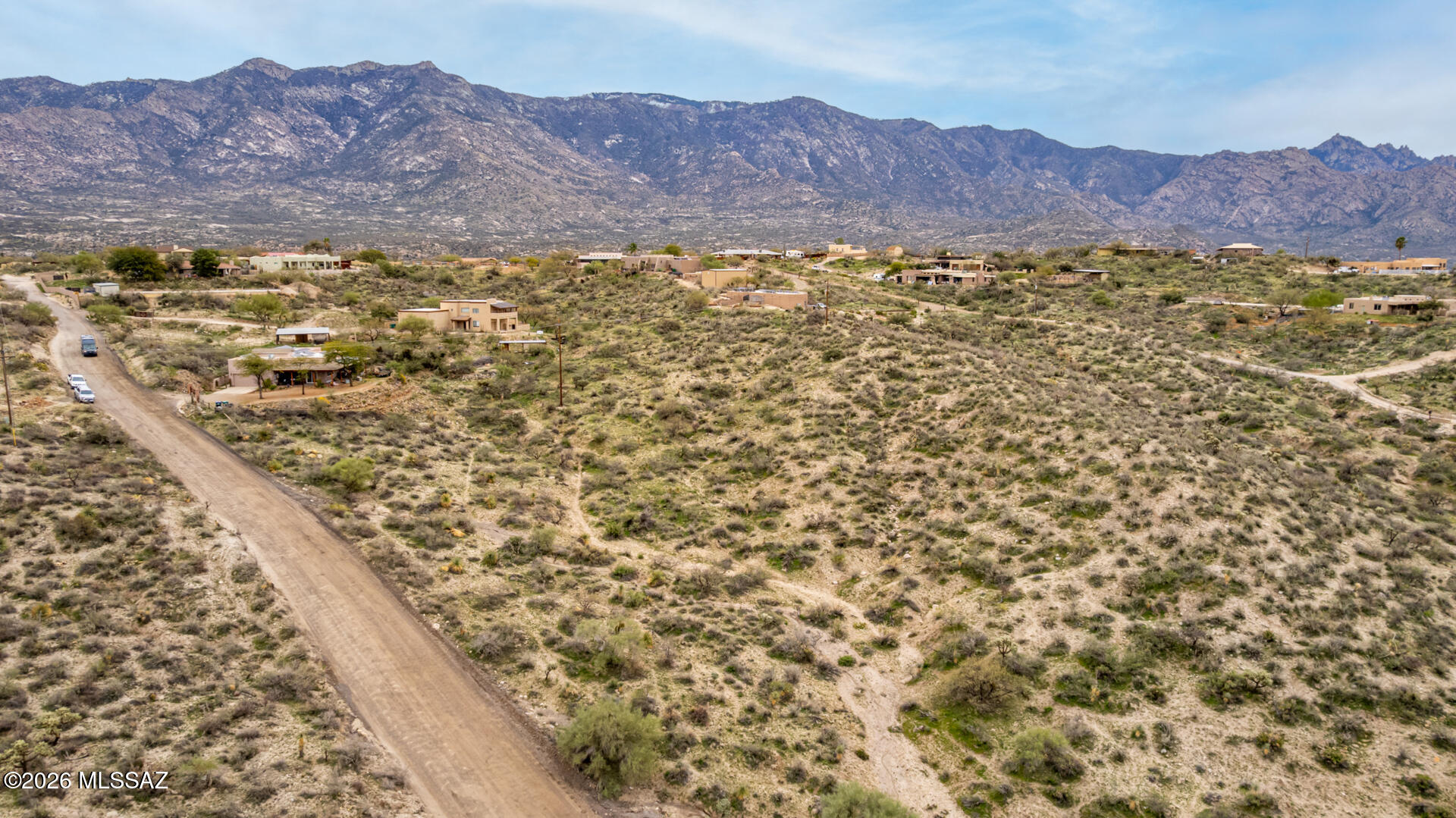 Nine East Rd Tucson Az 85750 Road Tucson, AZ 85739 - Photo 5 of 31 a view of a city with a mountain