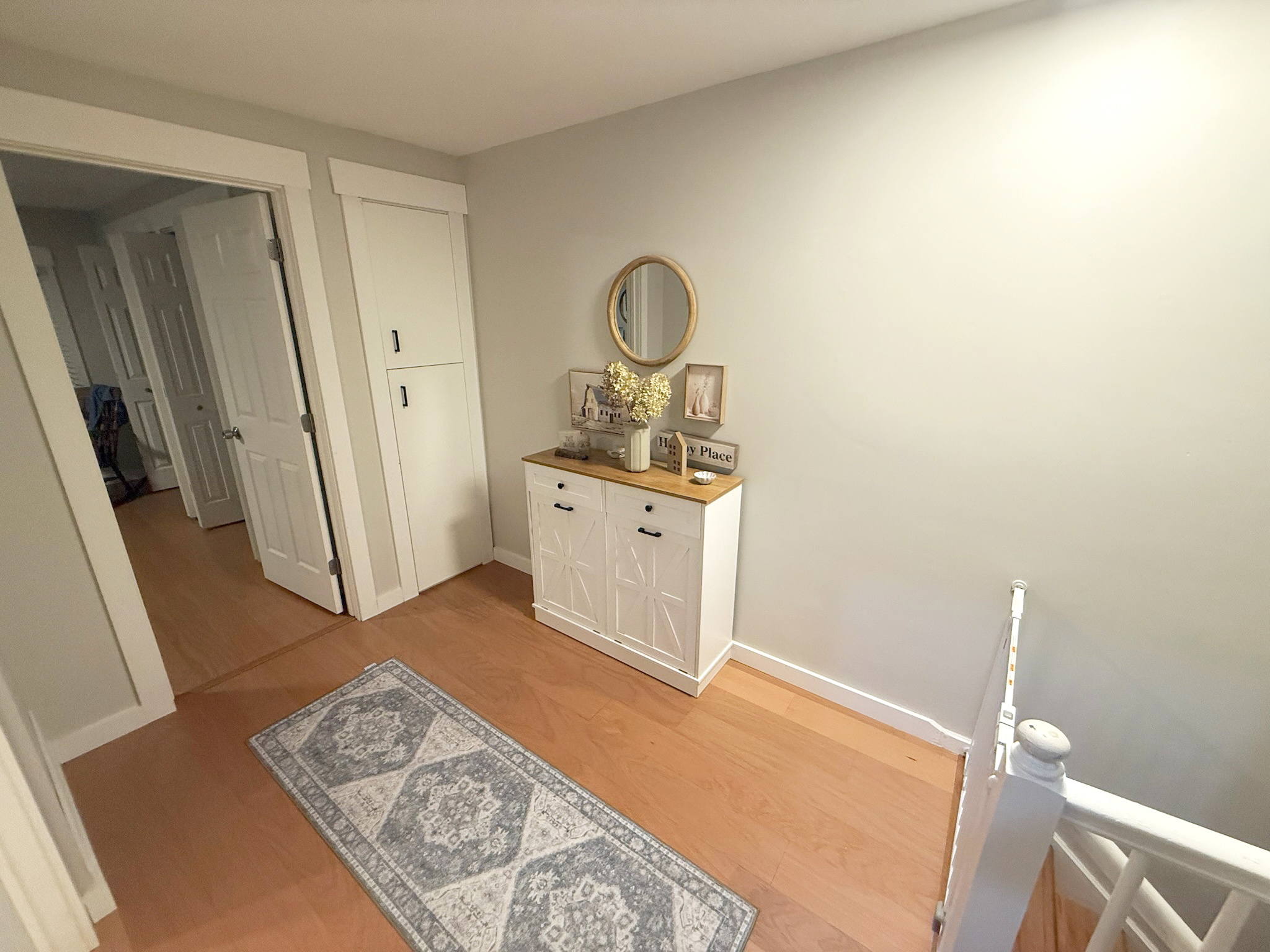 45 Mattabasset Drive, Unit 45 Meriden, CT 06450 - Photo 18 of 40 a bedroom with a bed and a mirror