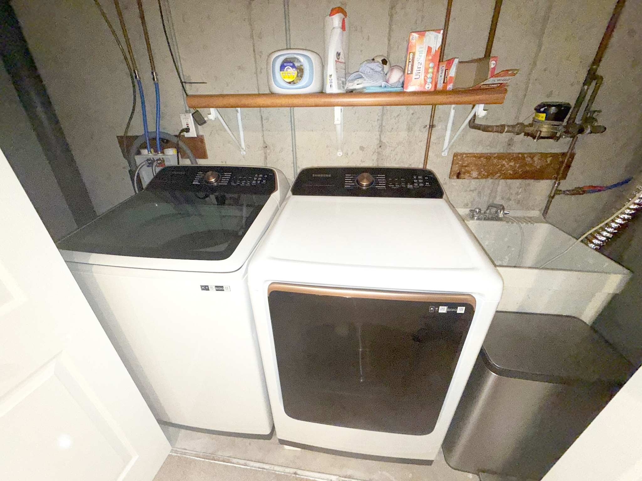 45 Mattabasset Drive, Unit 45 Meriden, CT 06450 - Photo 37 of 40 a utility room with dryer and washer