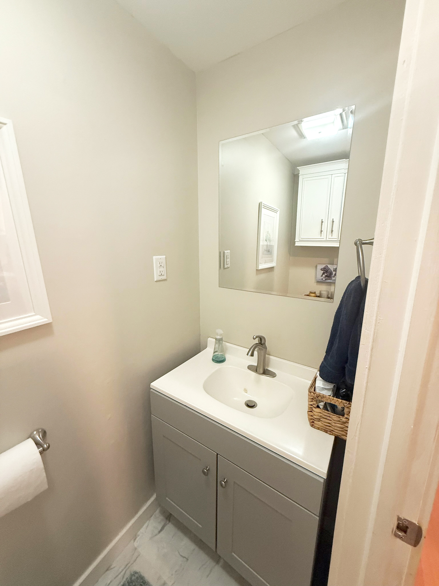 45 Mattabasset Drive, Unit 45 Meriden, CT 06450 - Photo 10 of 40 a bathroom with a sink toilet and mirror