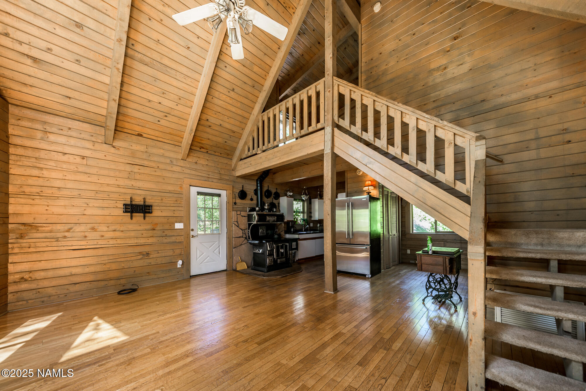 4680 Mormon Lake Road Mormon Lake, AZ 86038 - Photo 6 of 34 a view of a porch with wooden floor