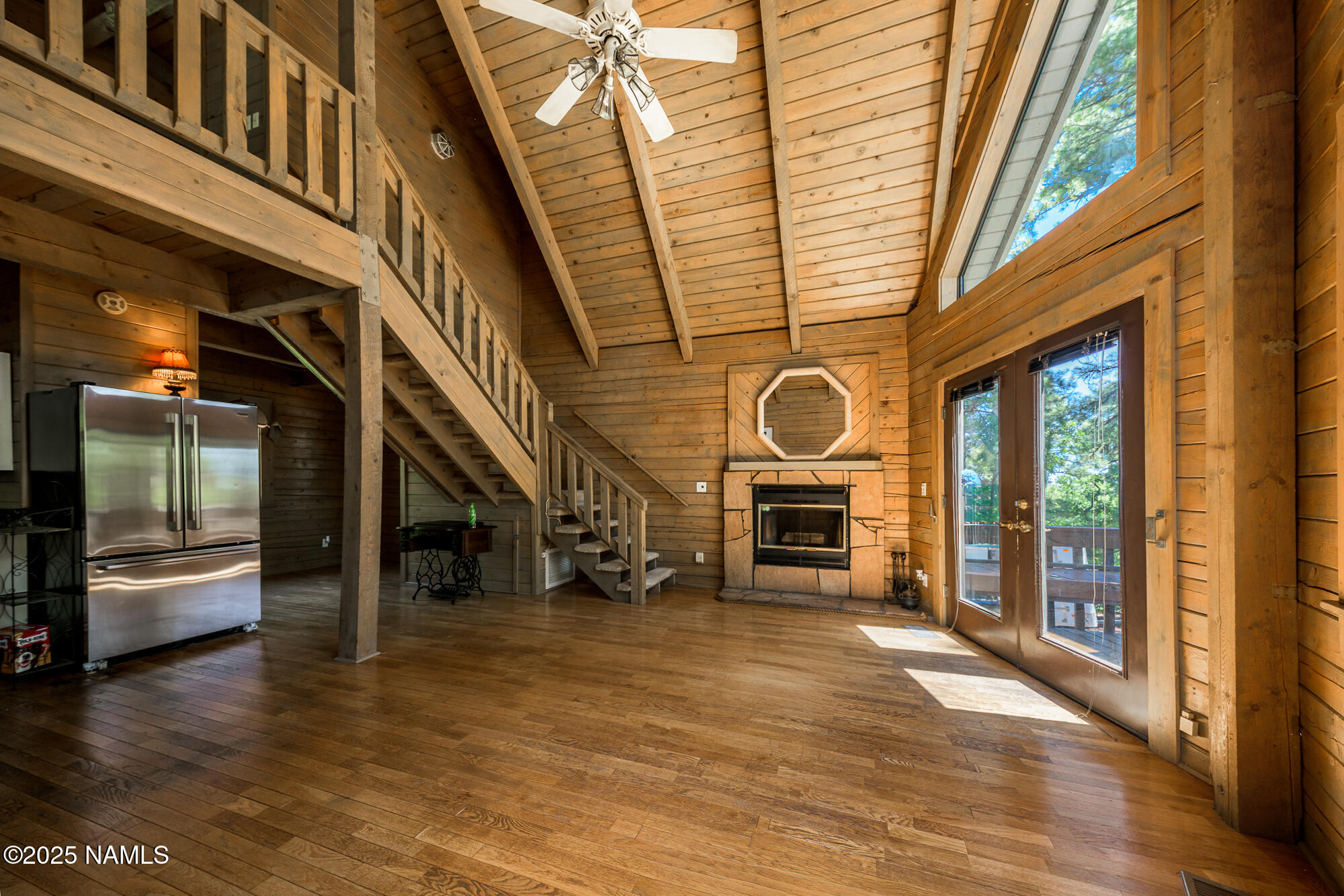 4680 Mormon Lake Road Mormon Lake, AZ 86038 - Photo 10 of 34 living room/fridge