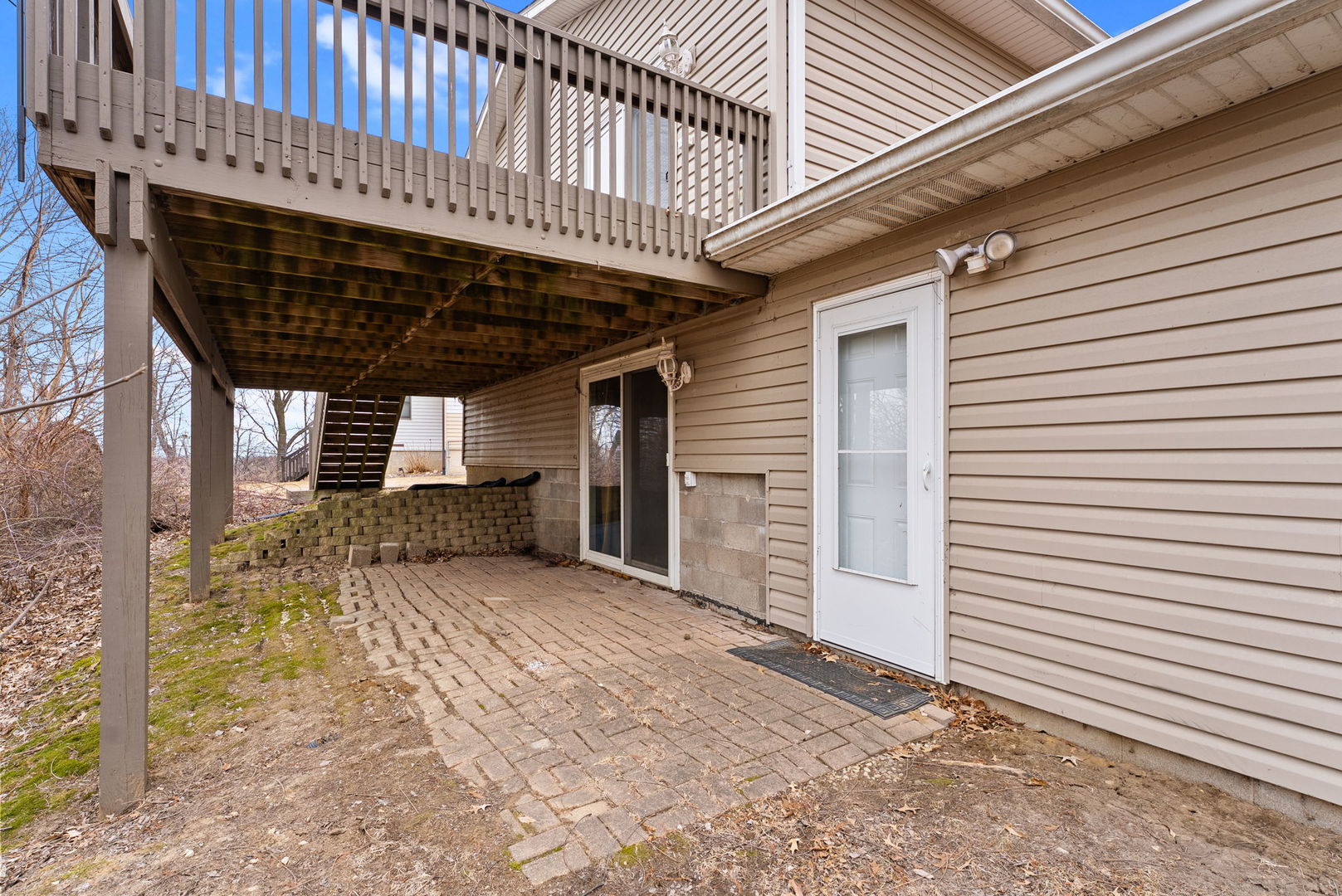 110 Andrea Court Cleveland, IL 61241 - Photo 5 of 23 a view of a porch with a table and chairs