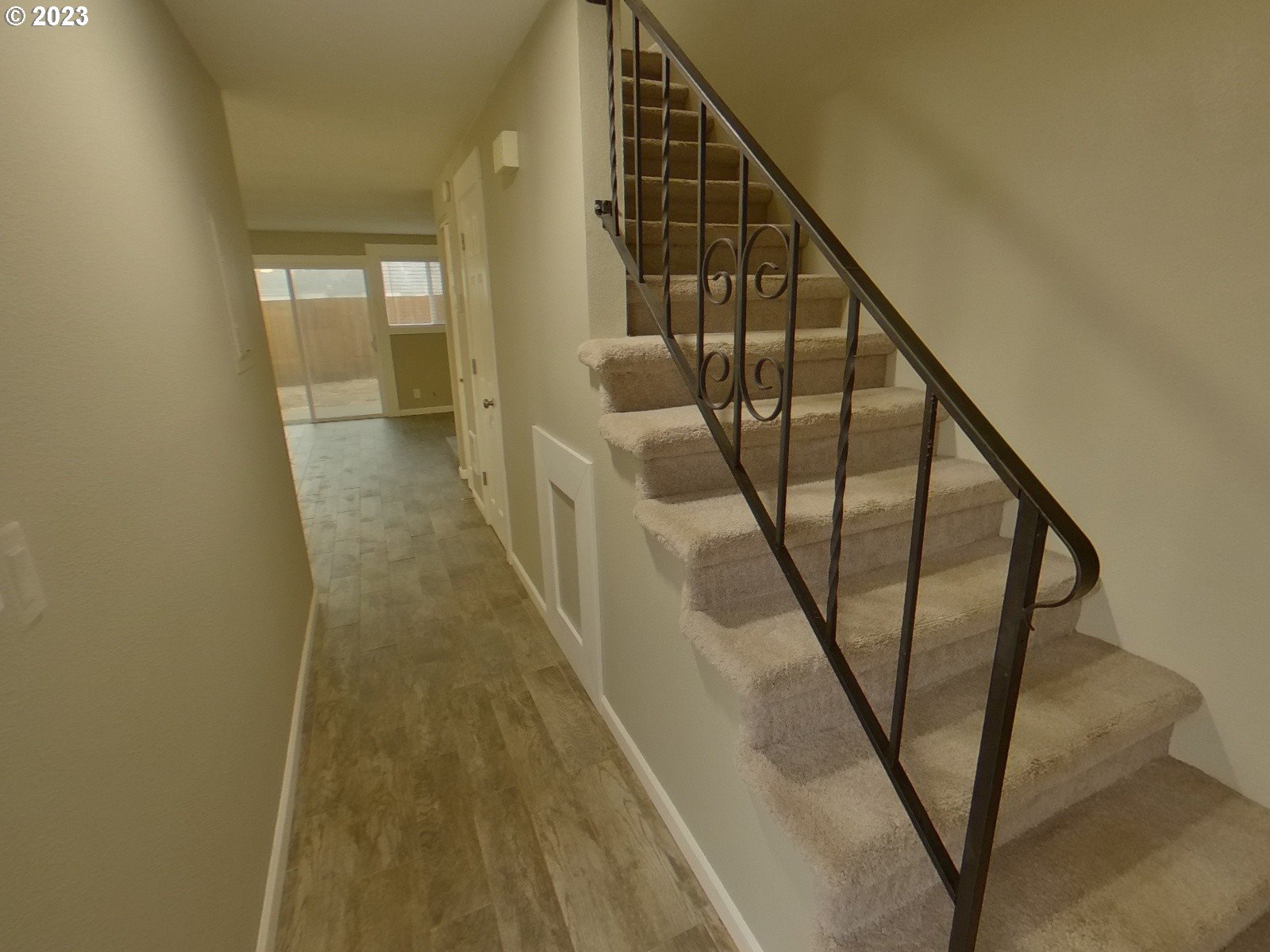 925 Anderson Lane Springfield, OR 97477 - Photo 6 of 19 a view of staircase with railing and white walls
