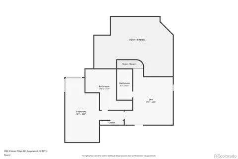 $769,000 | 1900 East Girard Place, Unit 901, Englewood, CO 80113
