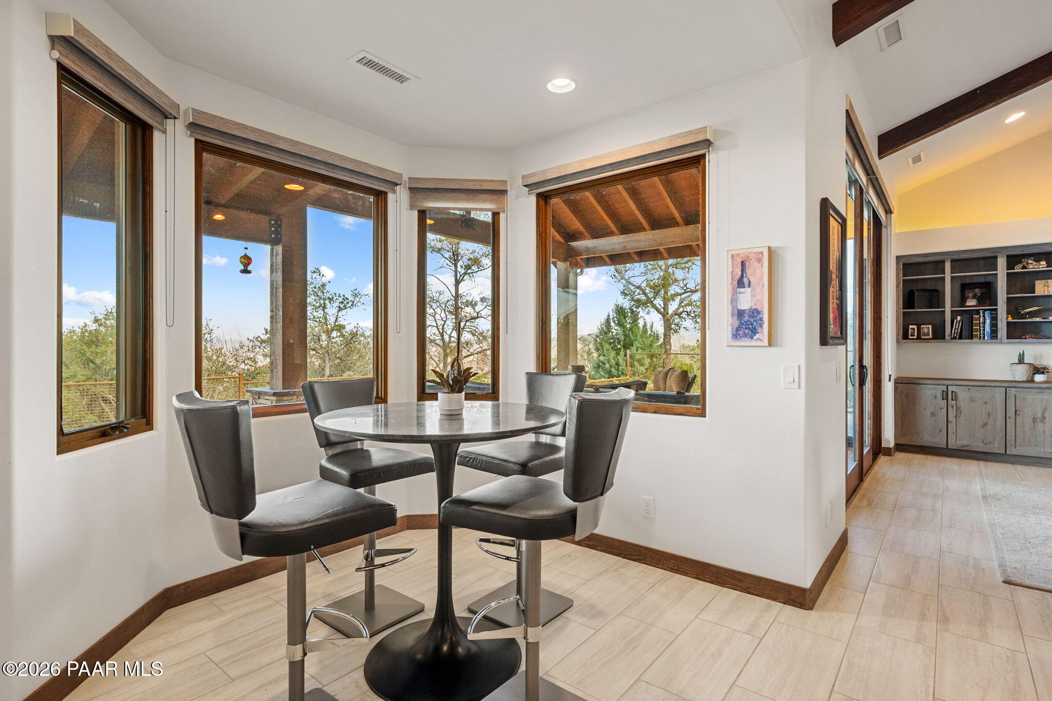 2140 Forest Mountain Road Prescott, AZ 86303 - Photo 17 of 56 a living room with furniture and a large window