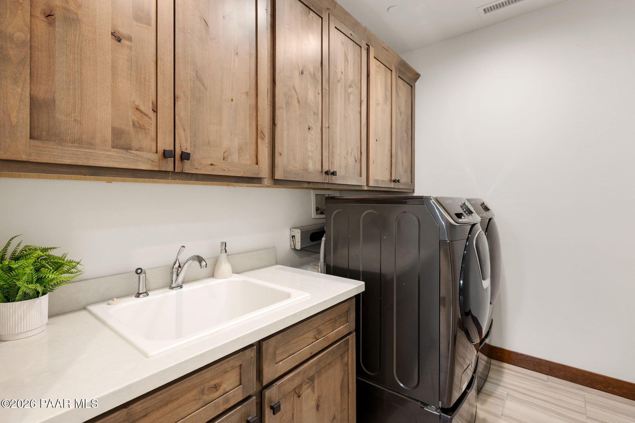 2140 Forest Mountain Road Prescott, AZ 86303 - Photo 39 of 56 a bathroom with a sink and cabinets