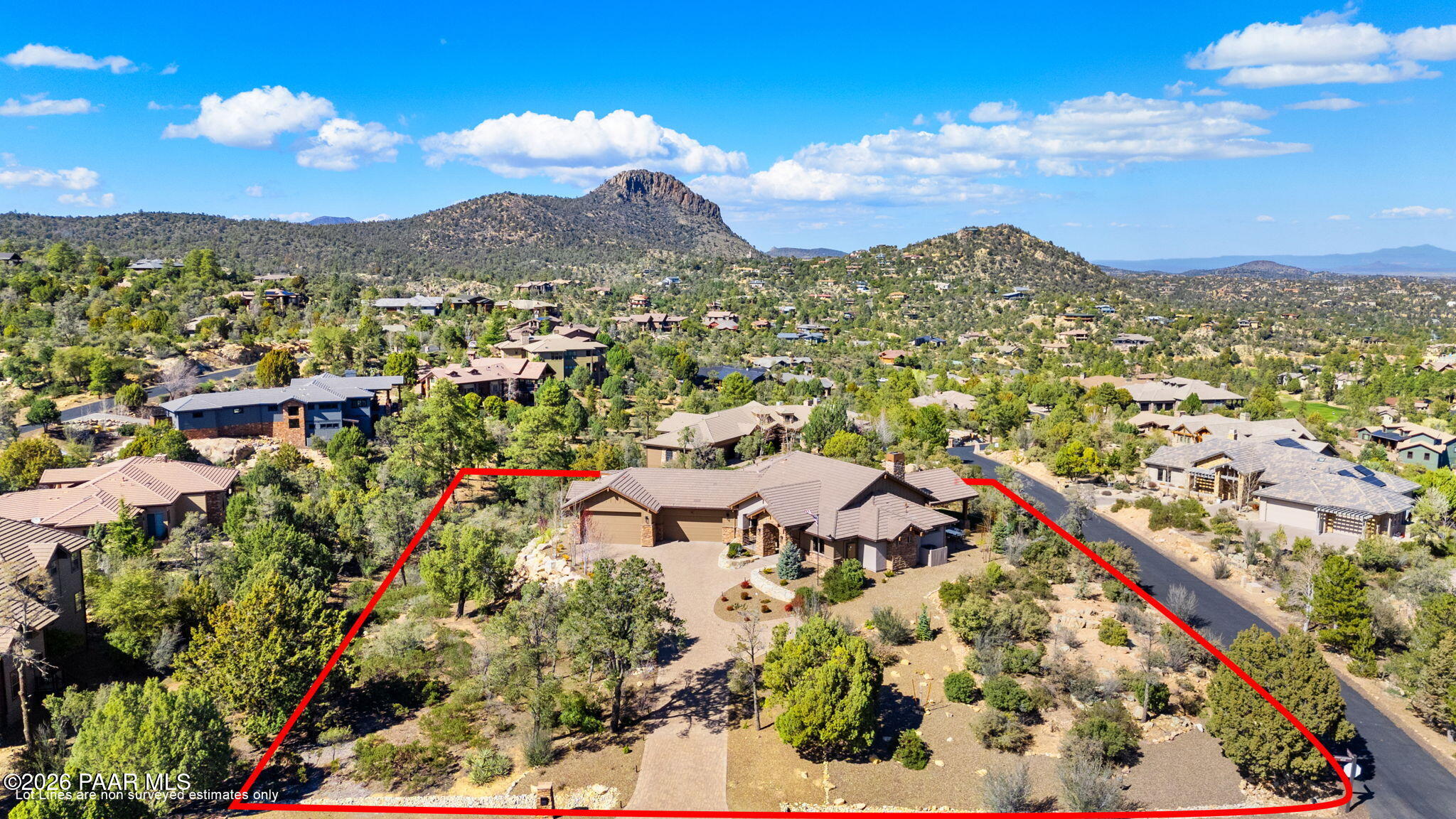 2140 Forest Mountain Road Prescott, AZ 86303 - Photo 42 of 56 a view of city and mountain