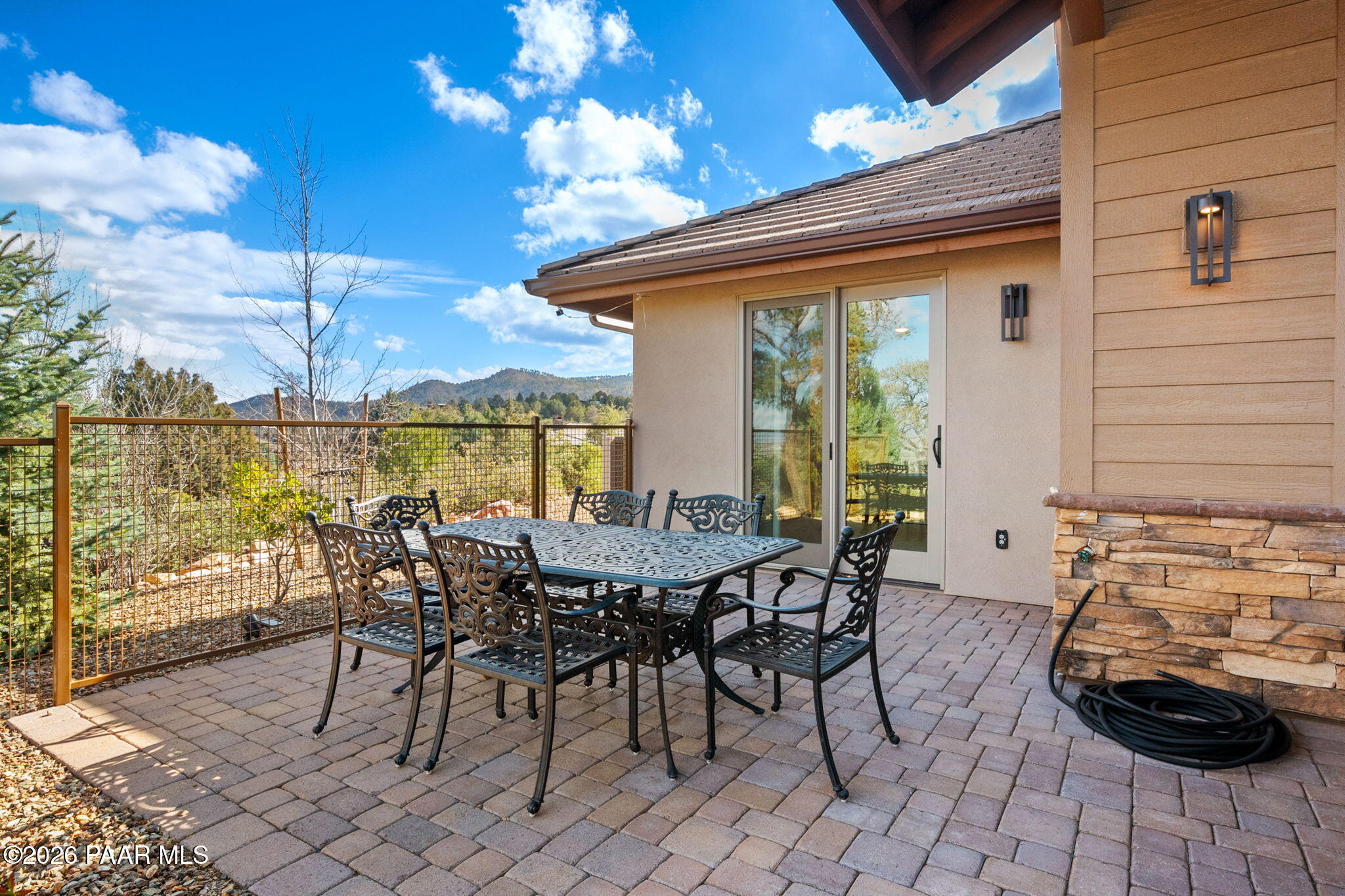 2140 Forest Mountain Road Prescott, AZ 86303 - Photo 43 of 56 a view of a dining room with furniture window and outside view