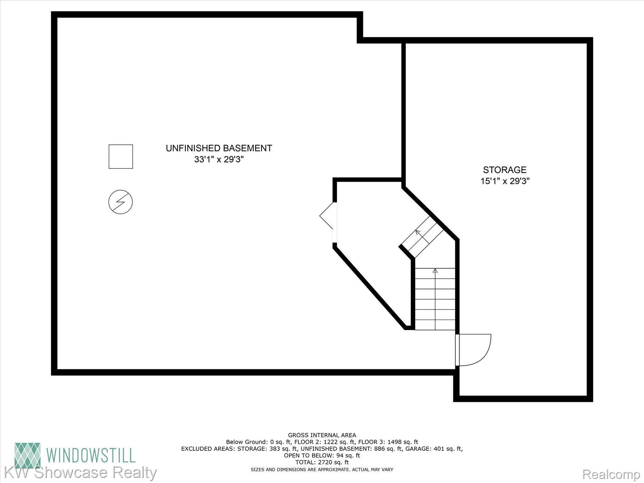 47647 Rochester Drive Novi, MI 48374 - Photo 36 of 36 Basement Floor plan.