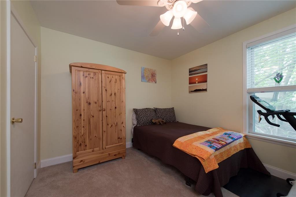1 Quarry Road Sewickley, PA 15143 - Photo 15 of 25 The fourth bedroom also holds a closet and ceiling fan.