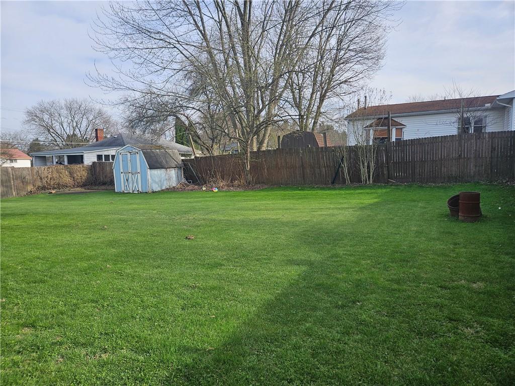 521 West Butler Street Mercer, PA 16137 - Photo 22 of 23 a view of a backyard with large trees