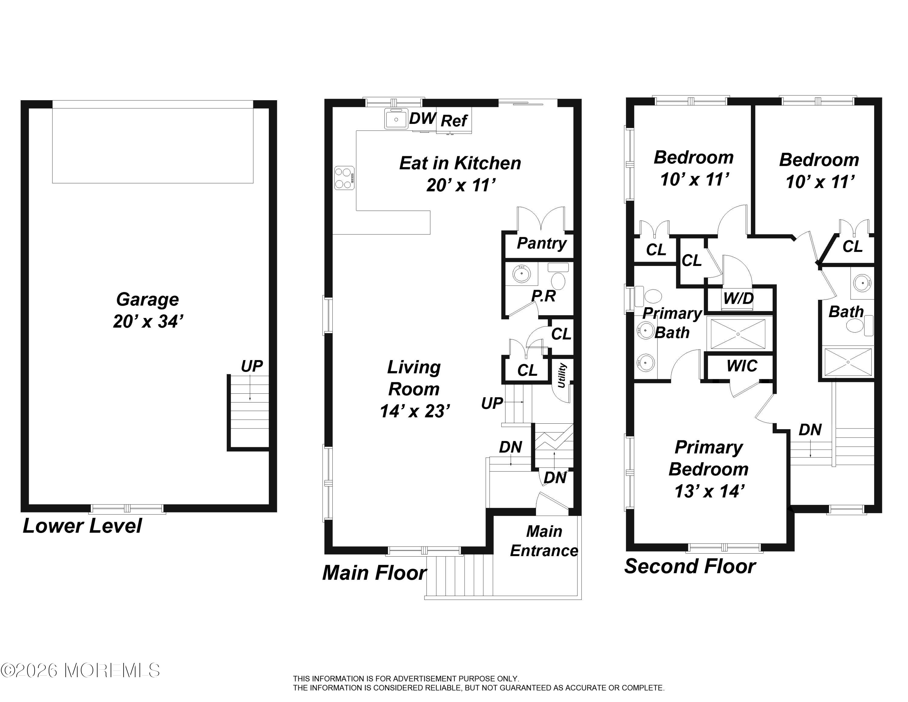 333 1st Street, Unit 8 Keyport, NJ 07735 - Photo 35 of 35 floor plan - 331 1st St, Keyport