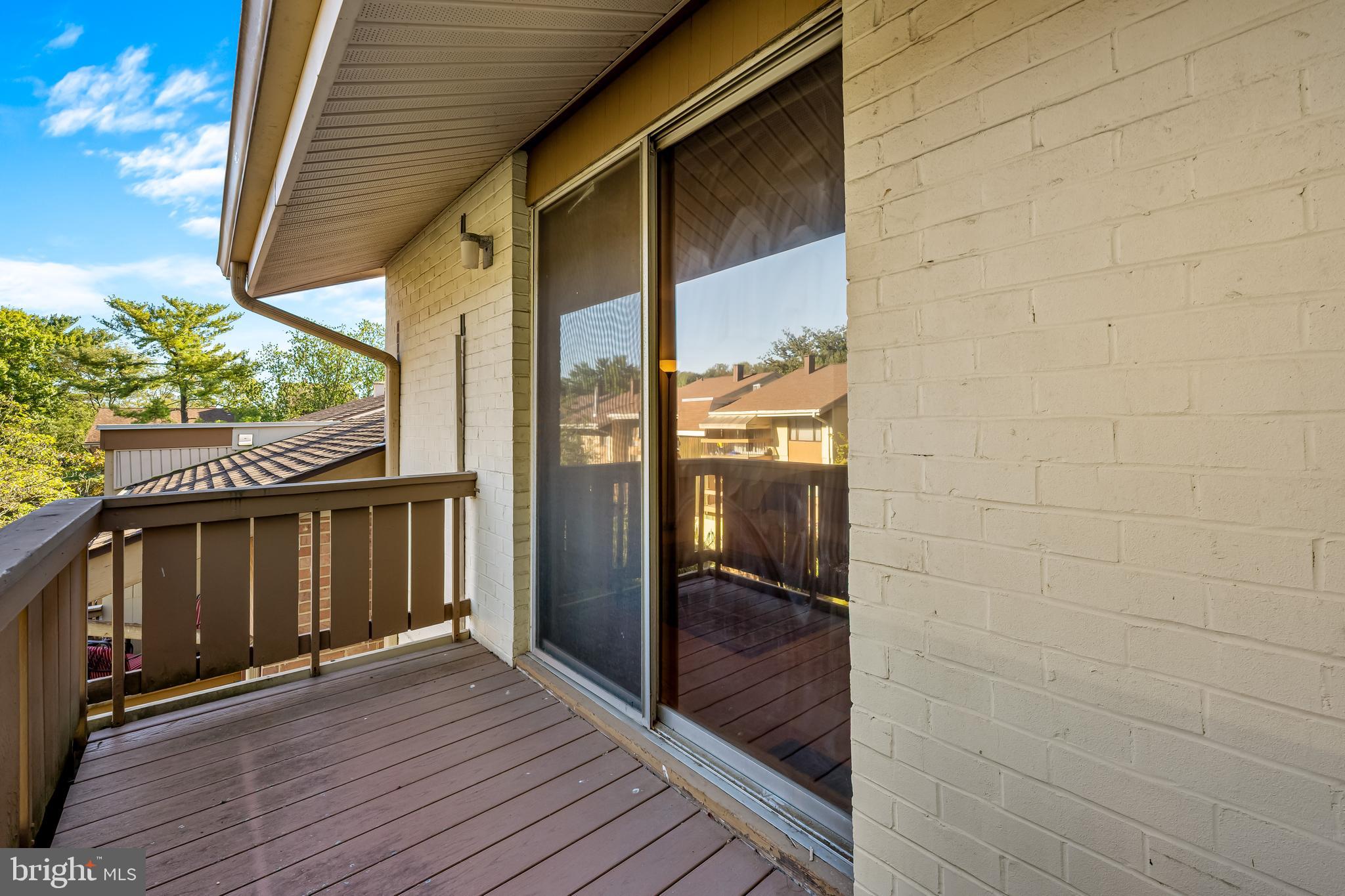 17 Hamill Road, Unit F Baltimore, MD 21210 - Photo 28 of 47 a view of a balcony from door