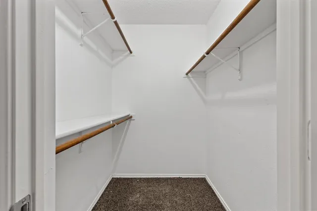 a view of walk in closet