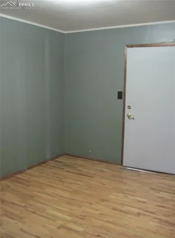 a view of empty room