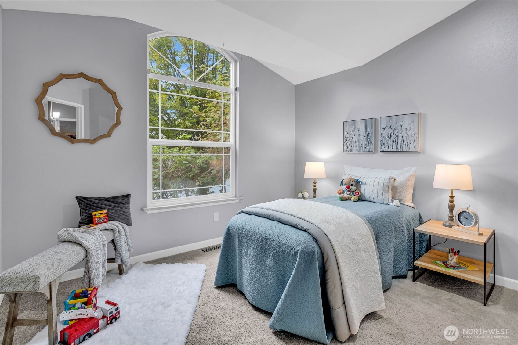 3212 200th Place Southeast Bothell, WA 98012 - Photo 27 of 40 a bedroom with a bed and window