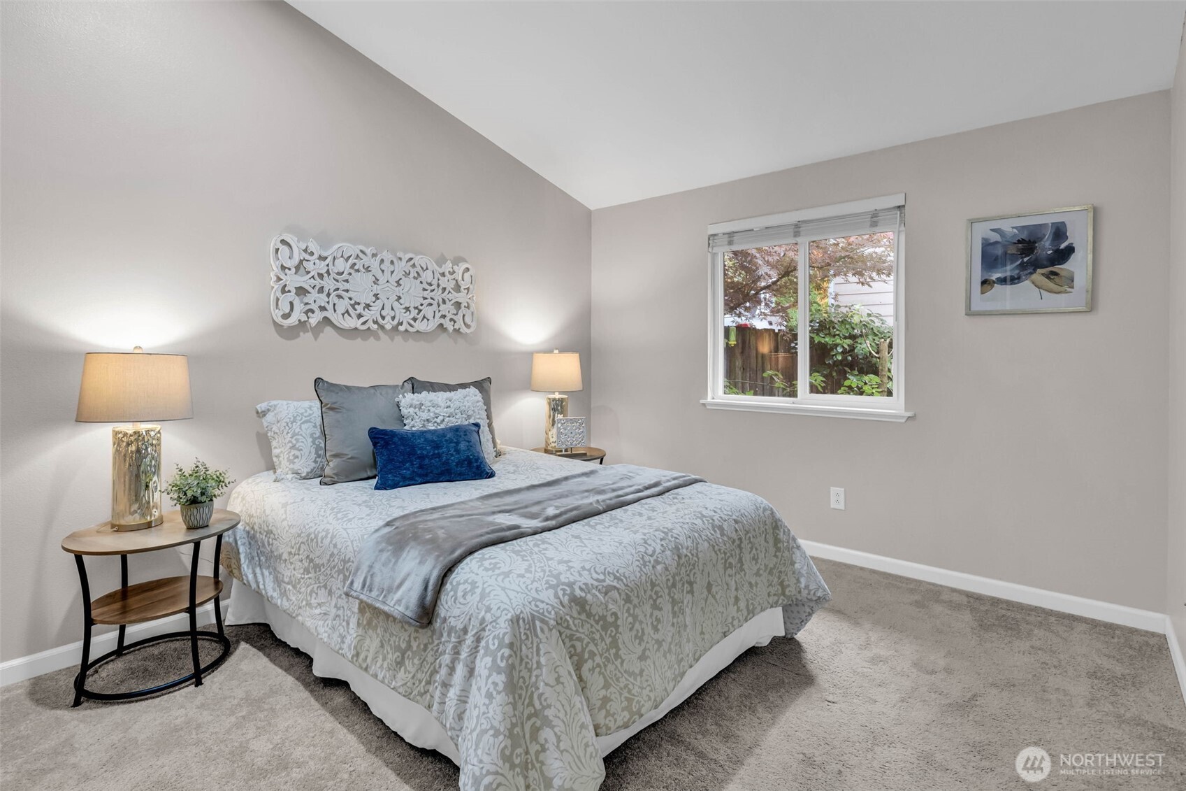 3212 200th Place Southeast Bothell, WA 98012 - Photo 31 of 40 a bedroom with bed and a night stand