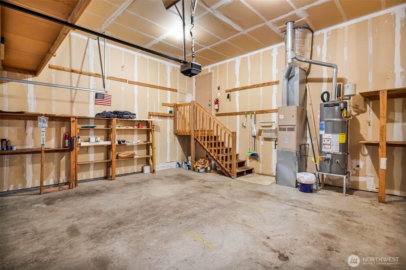3212 200th Place Southeast Bothell, WA 98012 - Photo 33 of 40 a view of a room with racks on the wall