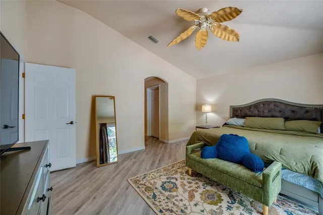 a bathroom with a bathtub and a sink