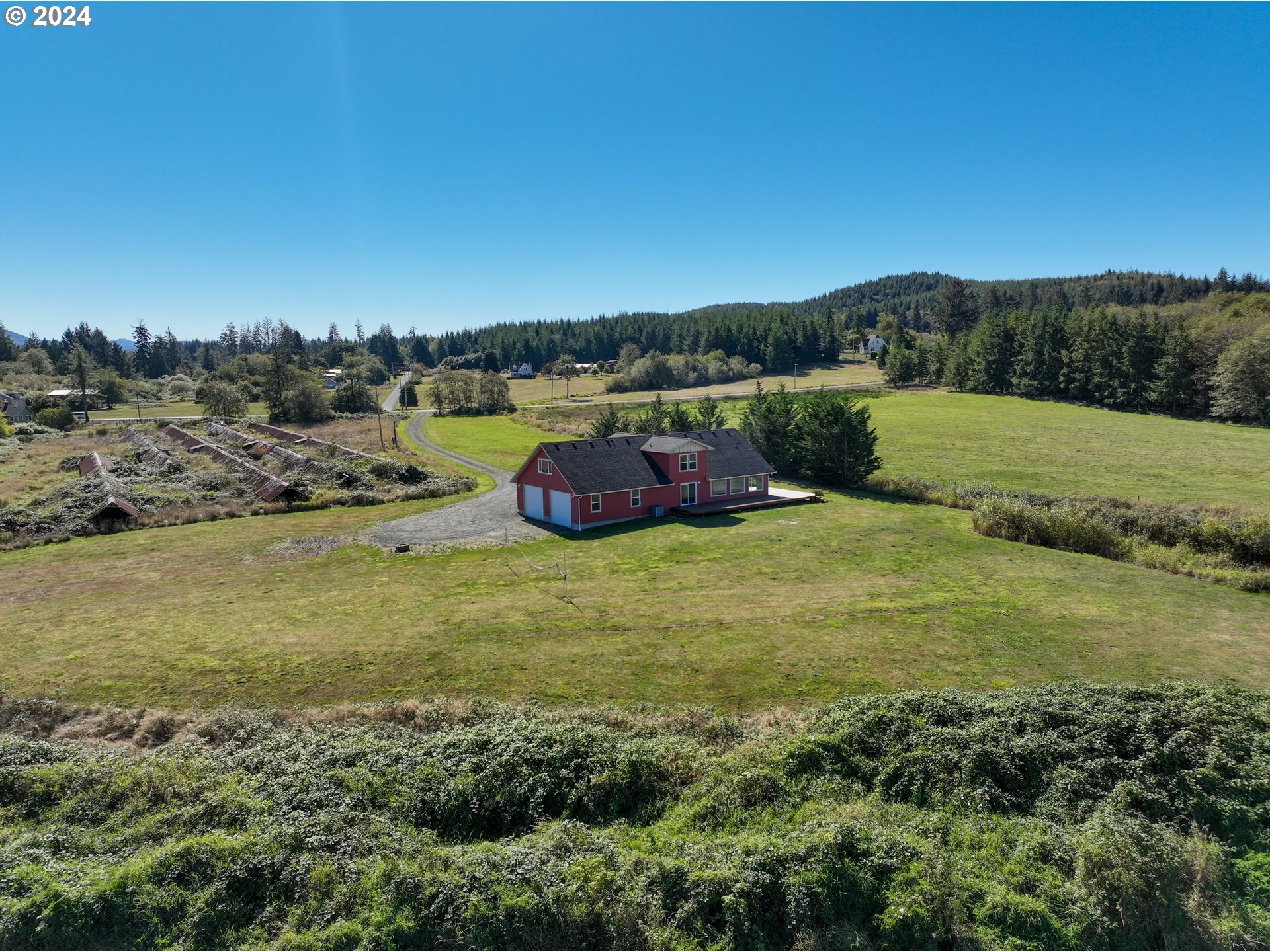 90713 Fort Clatsop Road Astoria, OR 97103 - Photo 2 of 30 a view of a lake with houses in outdoor space
