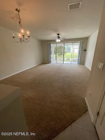 an empty room with a empty space