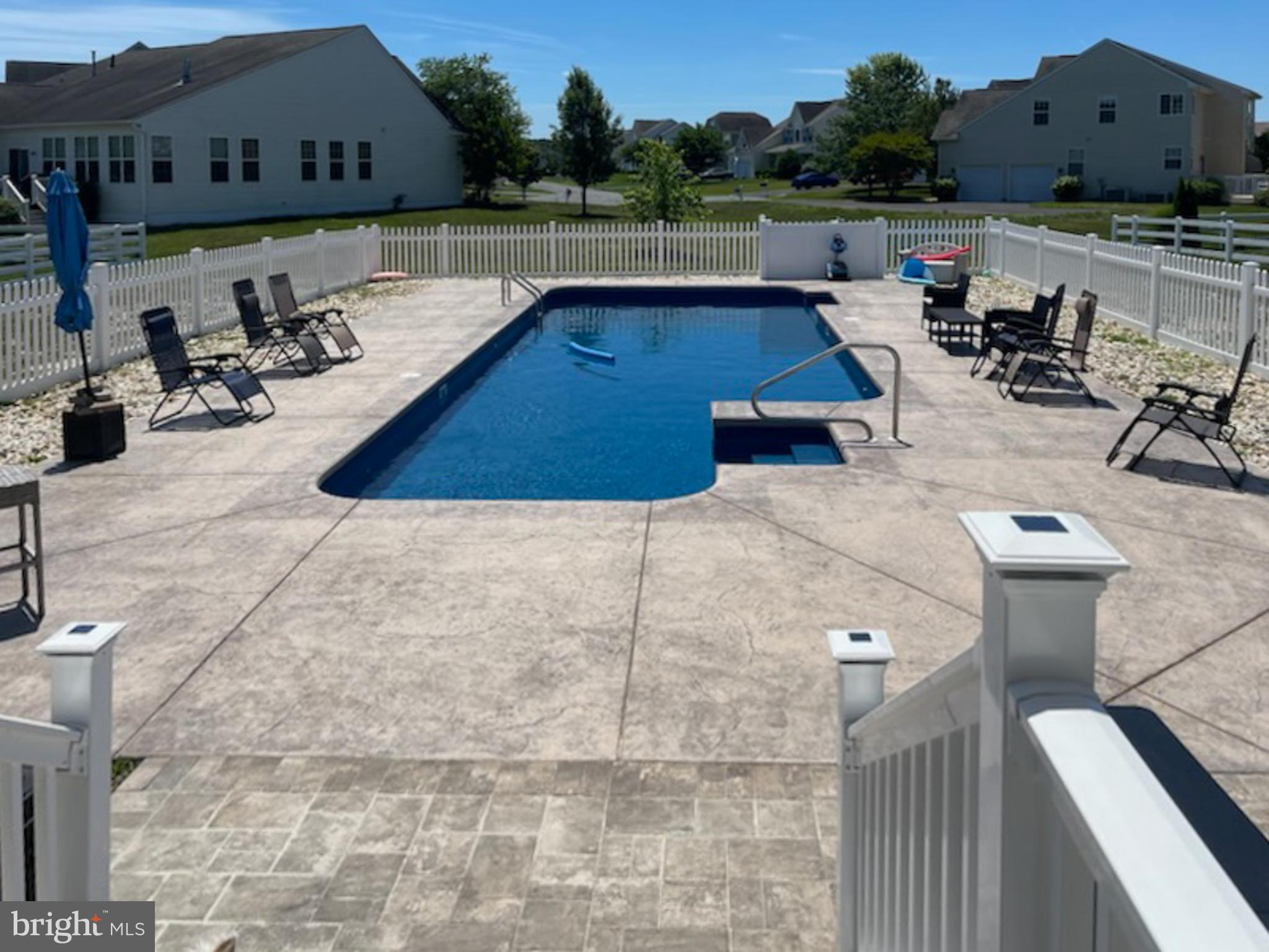 24875 Rivers Edge Road Millsboro, DE 19966 - Photo 17 of 48 a view of a swimming pool with chairs