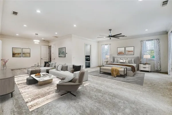 a bathroom with a granite countertop sink toilet and a bathtub