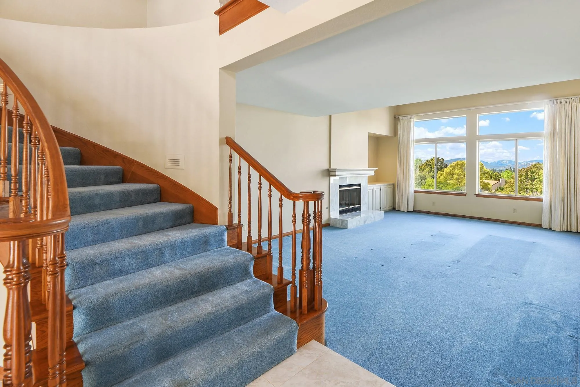 13000 Lomas Verdes Drive Poway, CA 92064 - Photo 6 of 58 a view of entryway and hall with wooden floor