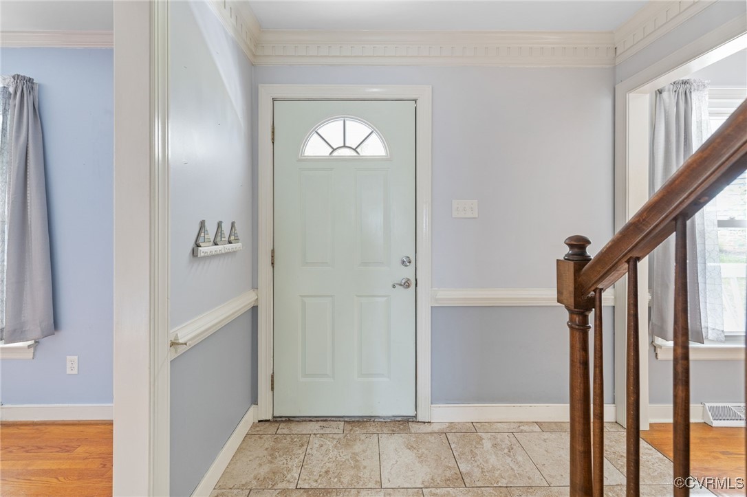 3202 Fortunes Ridge Road Midlothian, VA 23112 - Photo 8 of 29 a view of an front door