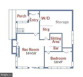 3909 Rickover Road Silver Spring, MD 20902 - Photo 29 of 30 Floor Plan entry level