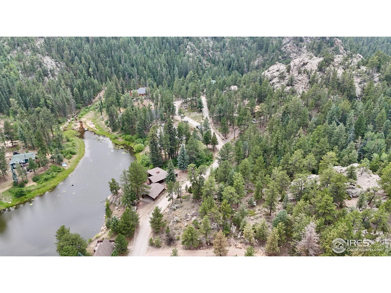0 Hemlock Drive Lyons, CO 80540 - Photo 5 of 30 a black and white photo of a house